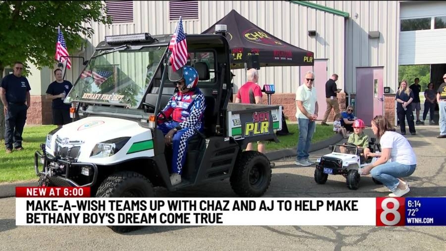 Bethany 5-year-old makes his wish with help from community