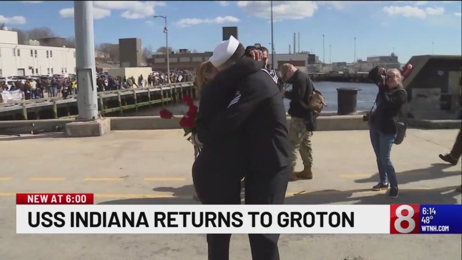 USS Indiana crew happy to be back at home base