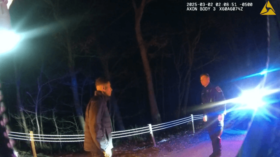 Body cam footage details Rep. Bumgardner's DUI arrest in Groton