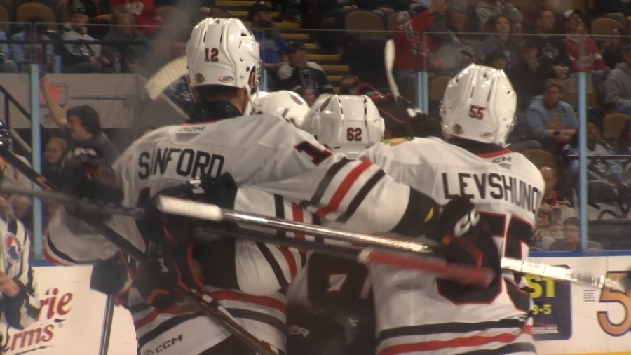 Rockford IceHogs rally to claim game one over the Milwaukee Admirals in overtime