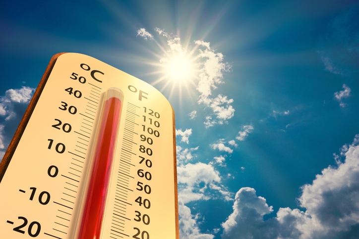 What are the symptoms of heat stroke?