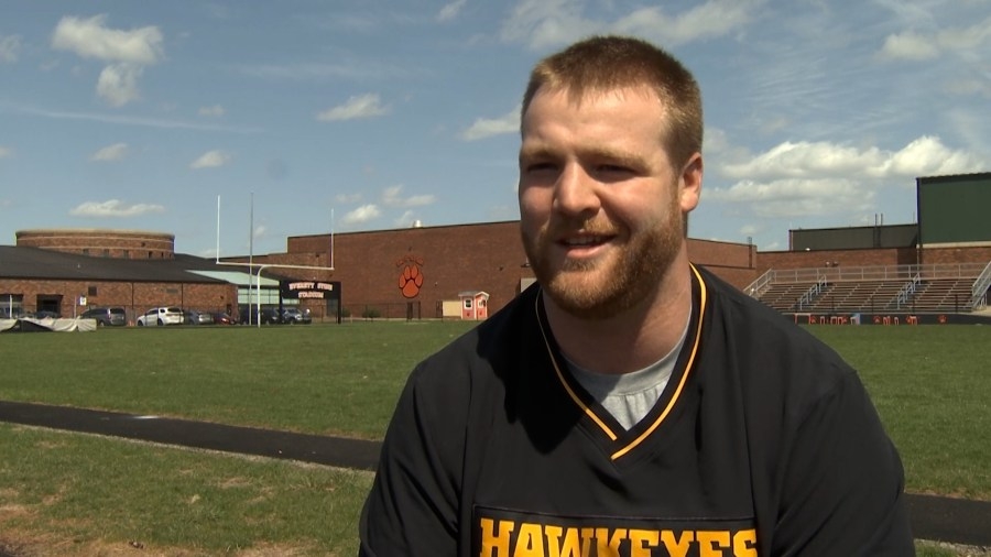 Tyler Elsbury could be the next former Byron Tiger and former Iowa Hawkeye to get a shot at the NFL