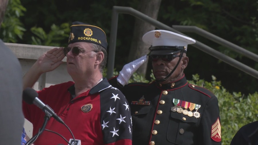 Rockford honors fallen servicemen with solemn Memorial Day ceremony
