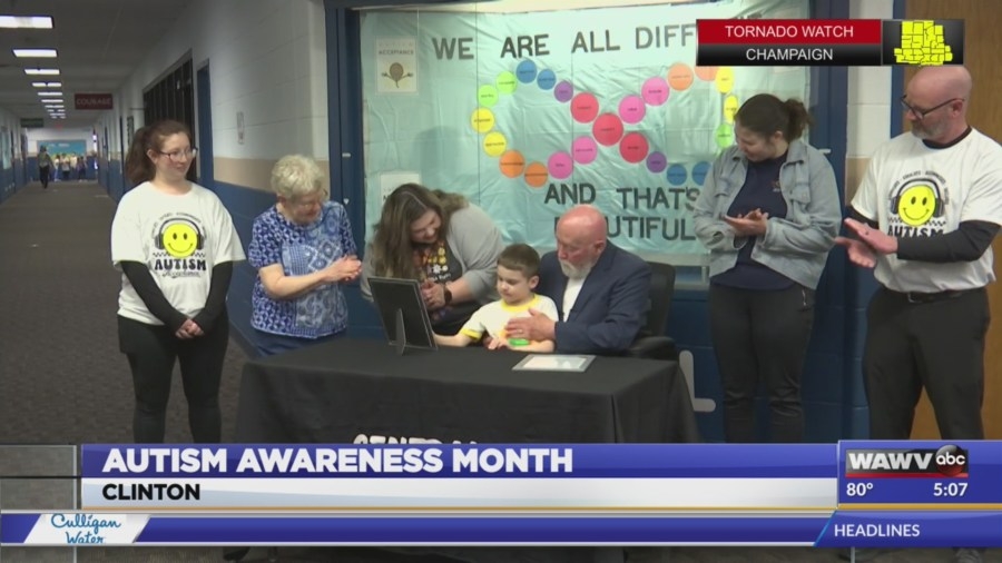 Mayor declares April Autism Awareness Month