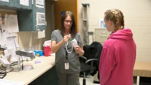 Local school nurse celebrated during School Nurse Appreciation Day