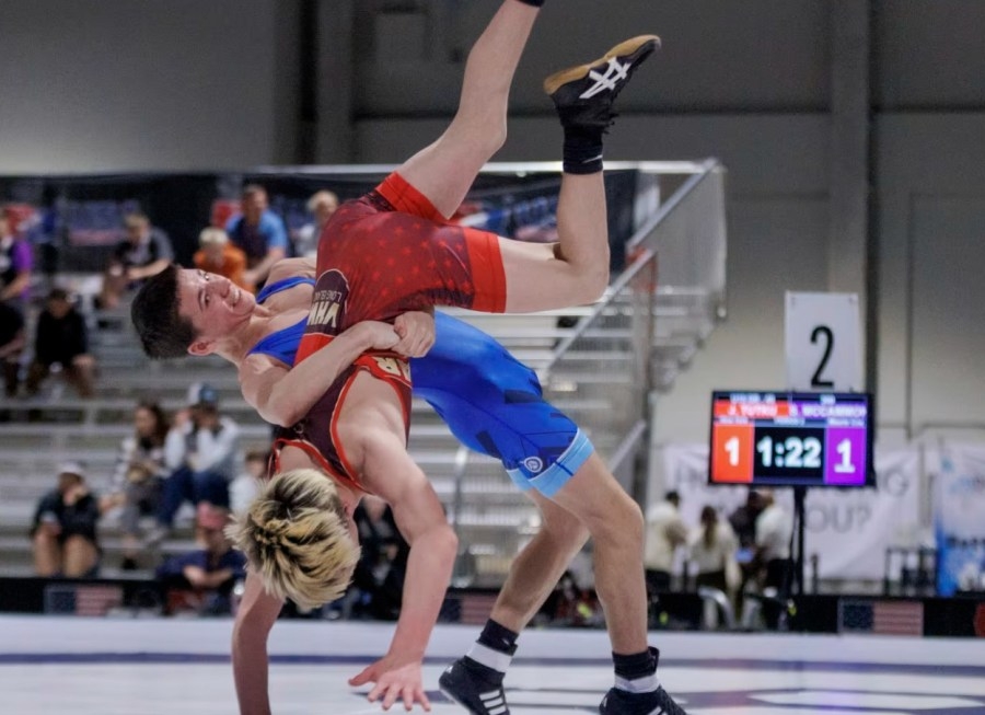 Local middle school wrestler representing U.S. in international competition
