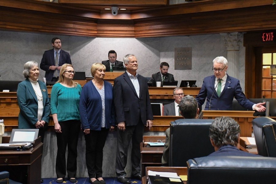 Terre Haute Symphony's long-time conductor honored by Senate