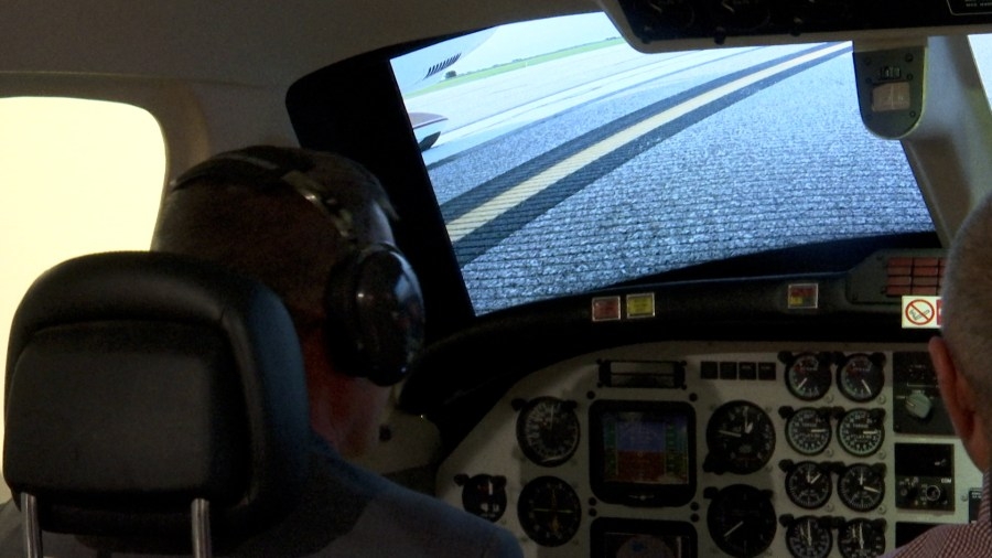 New Flight Simulator at Vigo County History Center