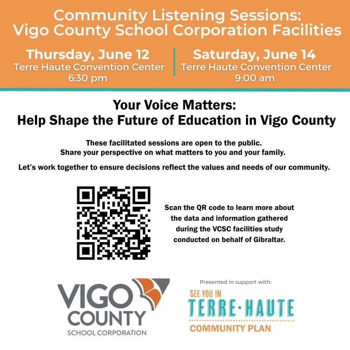 VCSC to host public input sessions on education in Vigo County