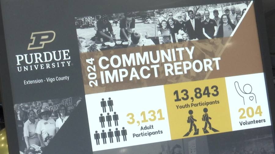 Purdue Extension holds Day of Giving celebration in Vigo County Fairgrounds