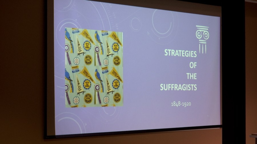 Vigo Co. History Center holds Strategies of the Suffragists program