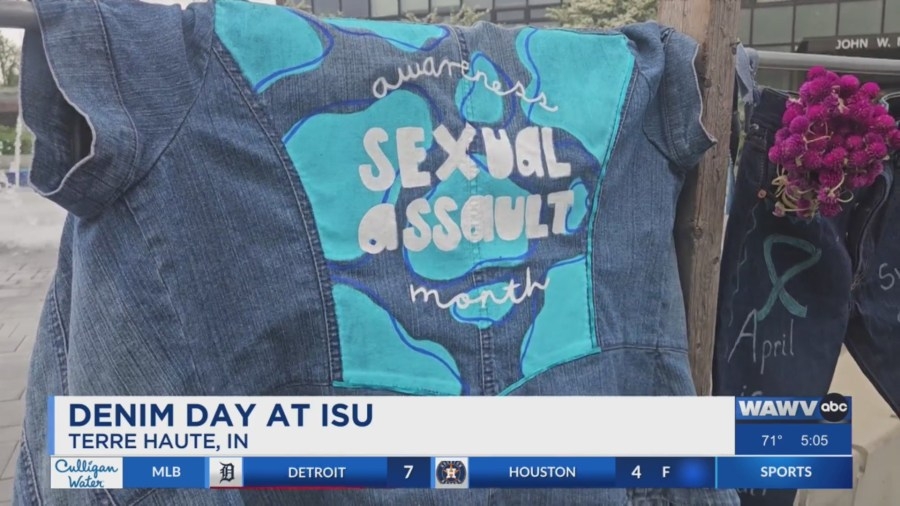 Indiana State University celebrates Denim Day