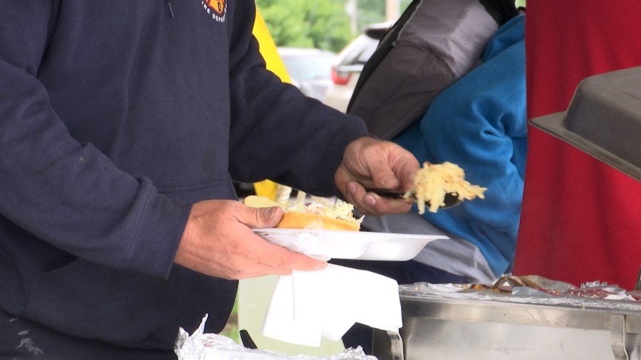 Local E.M.S. workers attend cookout for E.M.S. Week