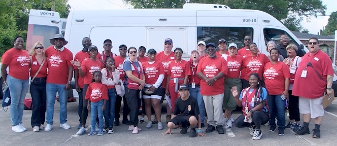 Red Cross volunteers ‘Sound the Alarm' in Baton Rouge to prevent deadly house fires