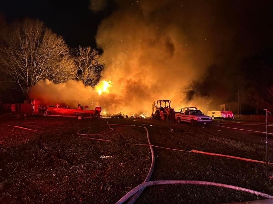 One dead after house fire in Central, Sullivan Road remains closed