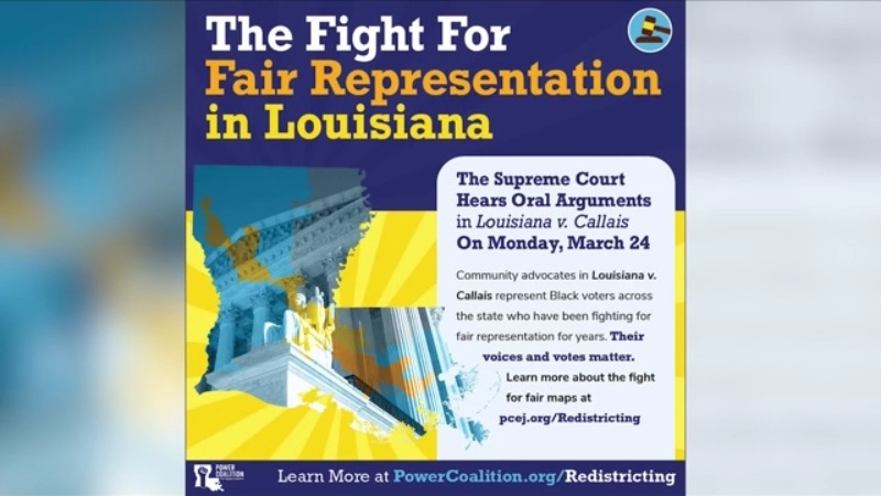 Louisiana voters head to Washington D.C. for historic Supreme Court case