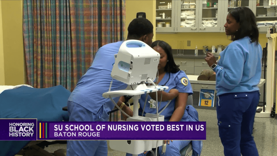 Honoring Black History: Southern University School of Nursing voted best program in the US in school's history