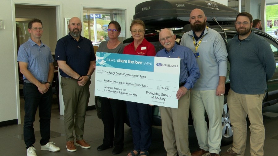 Friendship Subaru shares the love with local donations