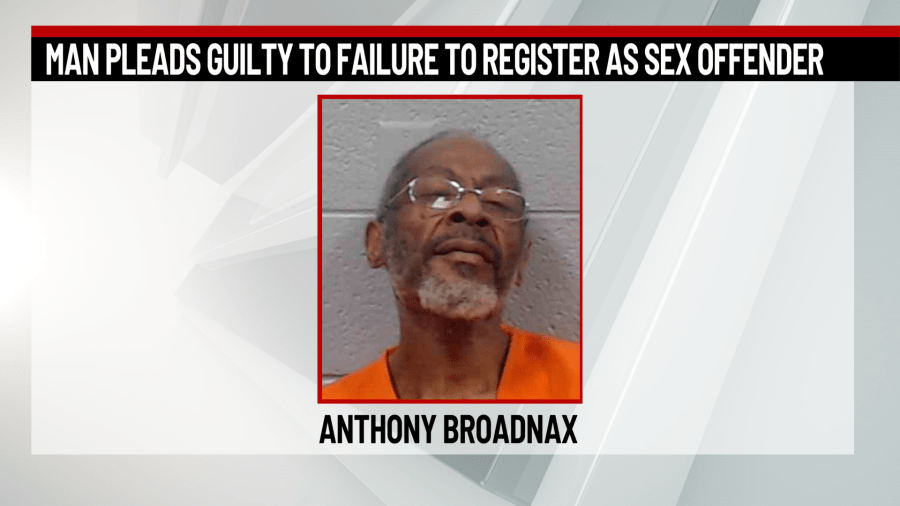 Raleigh County man pleads guilty to violation of Sex Offender Registration and Notification Act