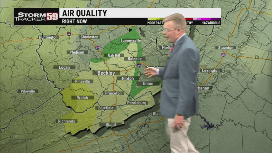 Smoky skies continue as heat increases Wednesday
