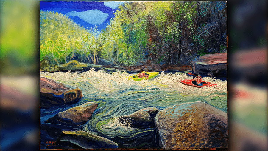 Works by local artist Fred Hays featured at Carnegie Hall