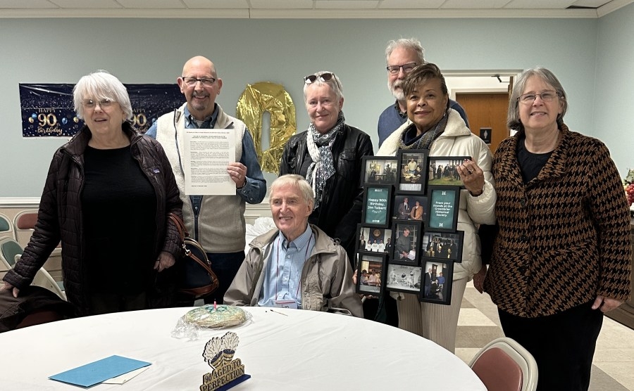 Greenbrier Historical Society honors long-serving member on his 90th birthday