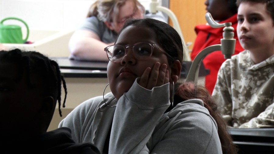WVU student teaches space weather class at Beckley Stratton Middle School