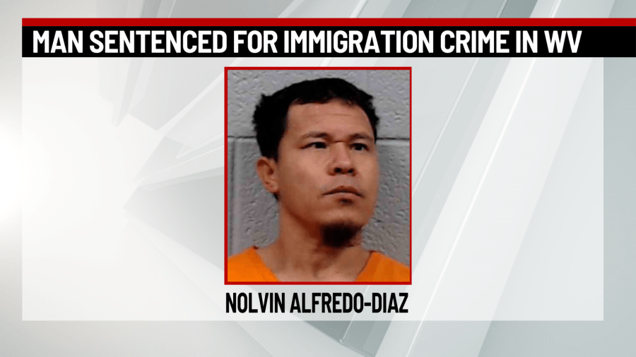 Honduran man sentenced for immigration crime in West Virginia