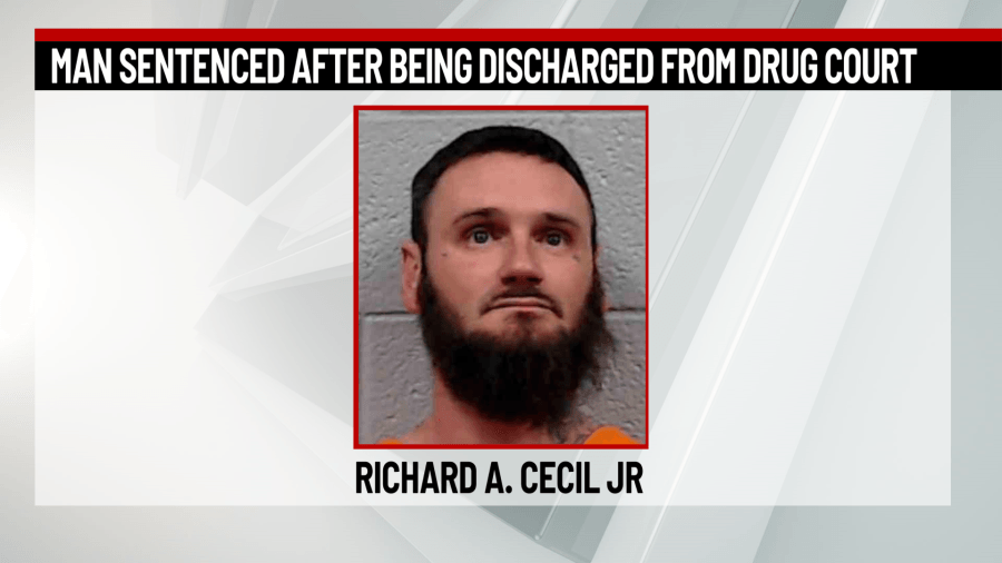 Mercer County man sentenced after being discharged from drug court