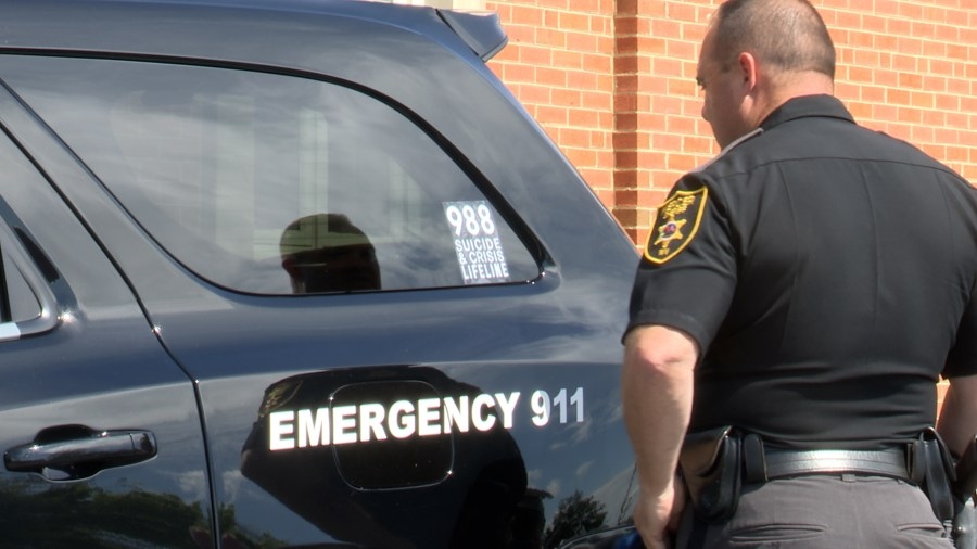 988 Lifeline decals to be added to Mercer County Sheriff's Office cruisers