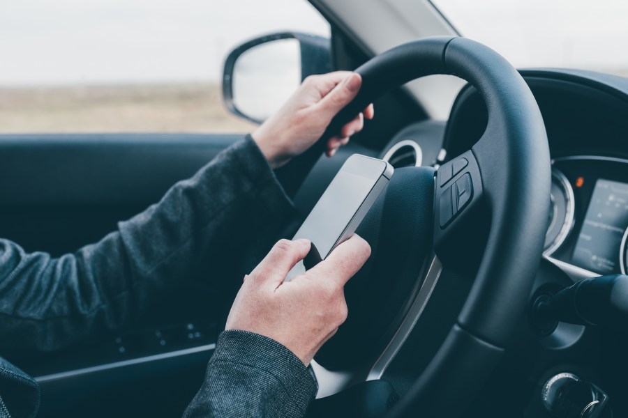 Governor's Highway Safety Program encourages drivers to drive safely during National Distracted Driving Awareness Month