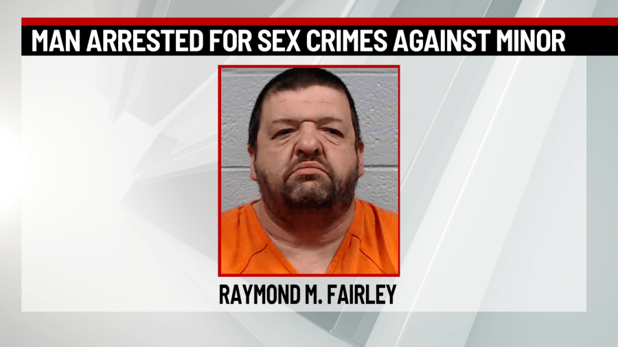 Man arrested for sex crimes against a minor in Wyoming County