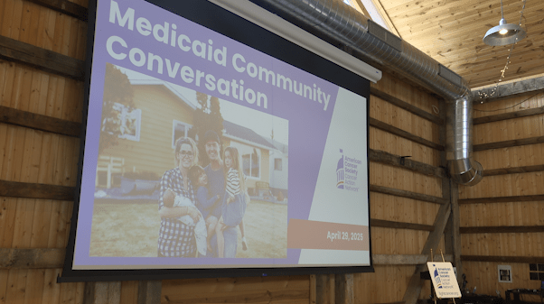 Meeting in Lewisburg about how potential cuts to Medicaid could affect cancer patients