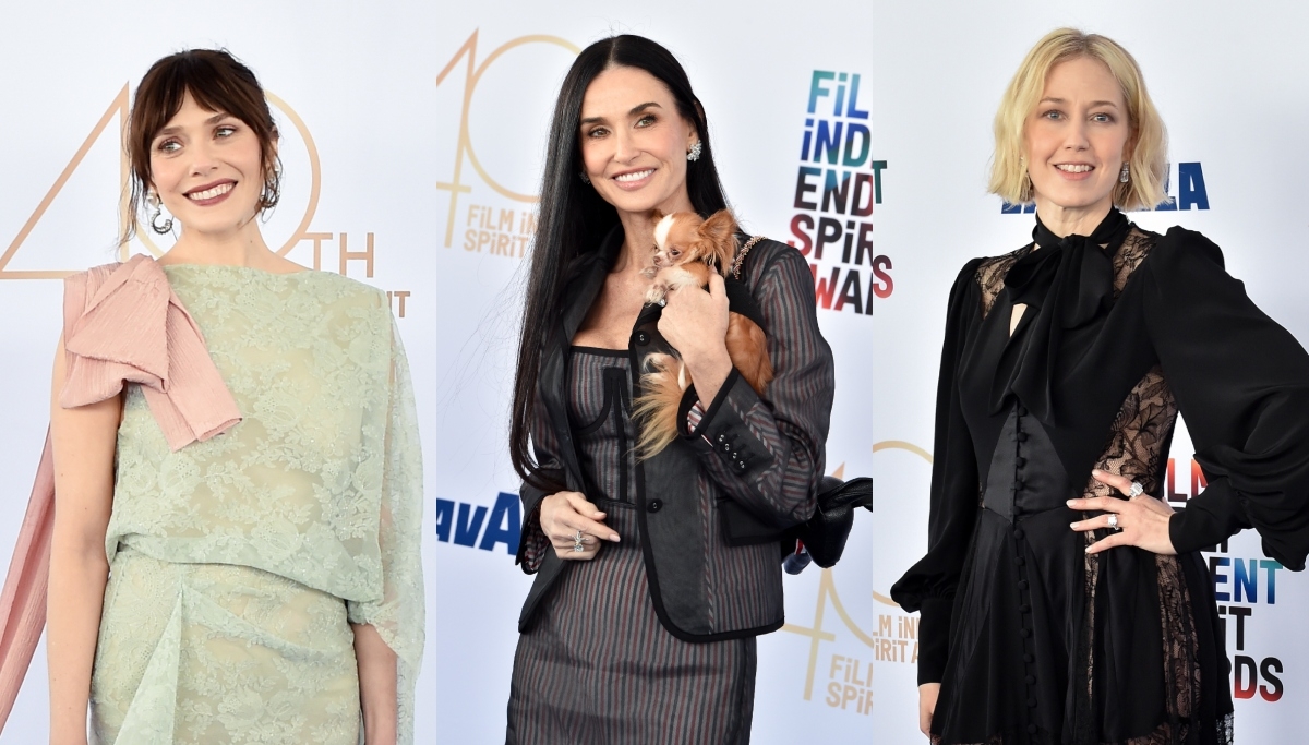 Sheer Styles Take Over the 2025 Independent Spirit Awards: Demi Moore, Elizabeth Olsen and More