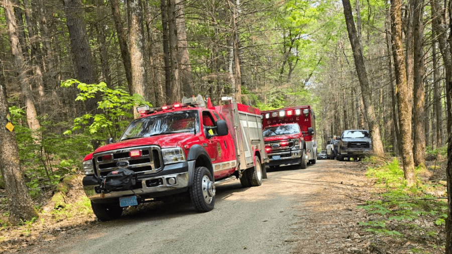 Injured person rescued from woods on Gale Road in Warwick