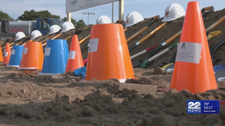 Agawam community breaks ground on $230 million high school project