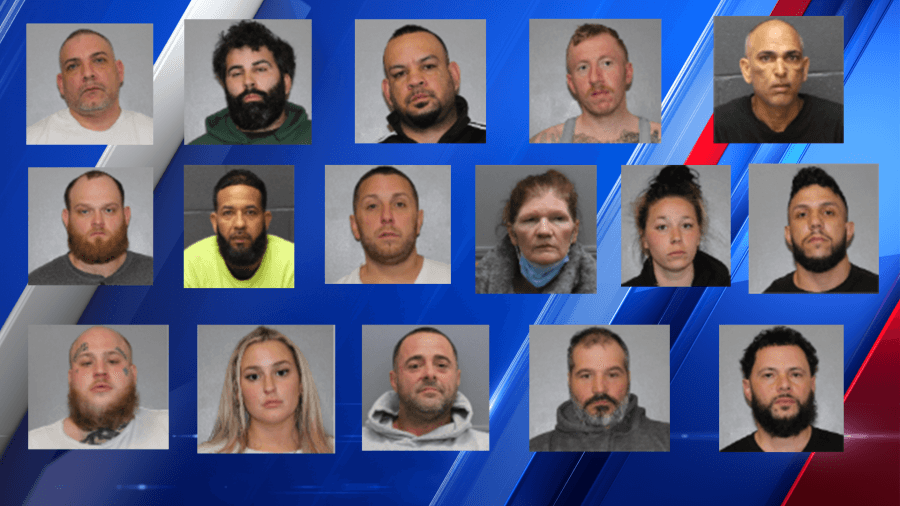 Mugshots released in Massachusetts ‘Operation No Love' fentanyl takedown