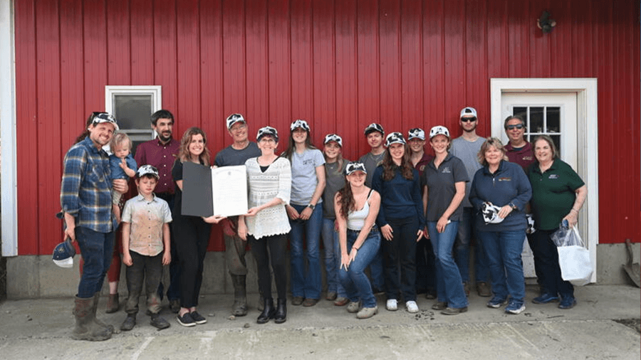Mass. officials support local farms during National Dairy Month