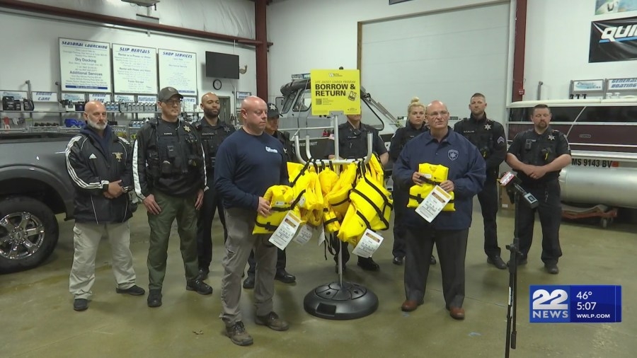 Hampden County Sheriffs Office launches ‘Life Jacket Loaner Program' to prevent tragedies in our region's waterways