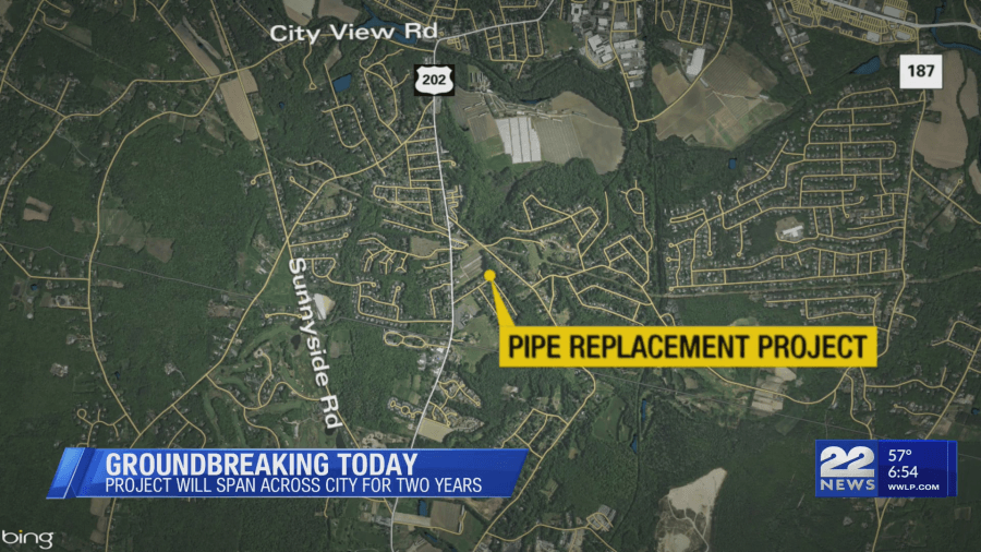 Westfield begins two year project to replace aging pipes