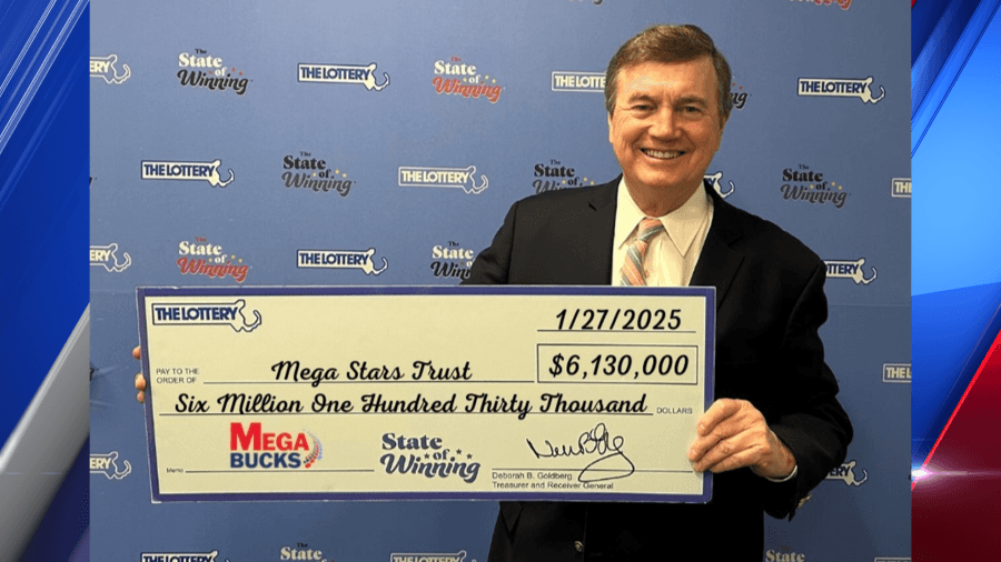 $6.13 million jackpot won in January drawing claimed by Quincy trust