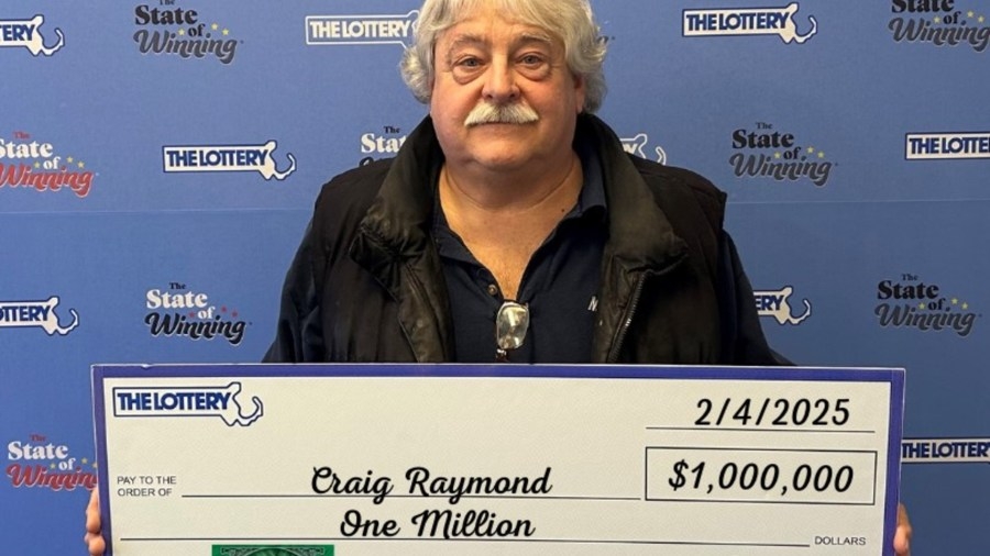 Adams man plans to buy new truck with $1M lottery prize