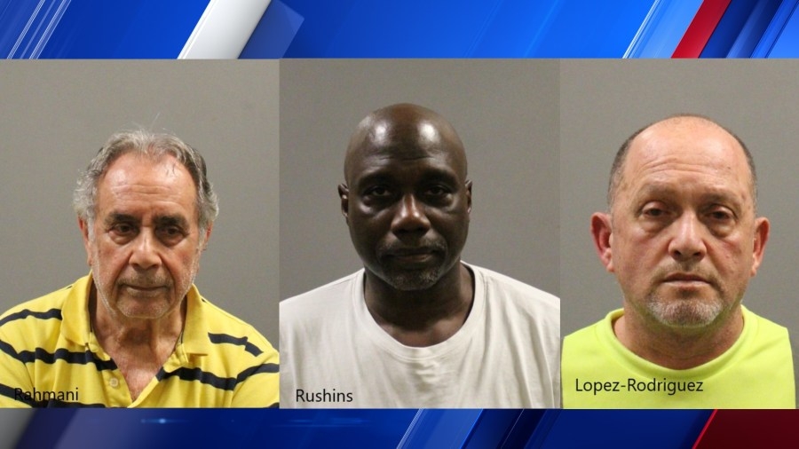 Three men arrested for allegedly soliciting prostitution in Holyoke sting
