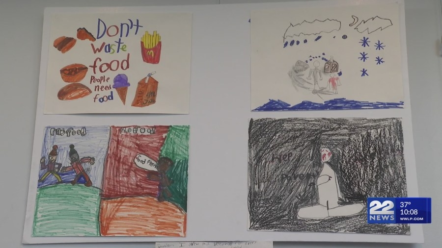 Youth artists use their art to spark conversations about addressing child food insecurity