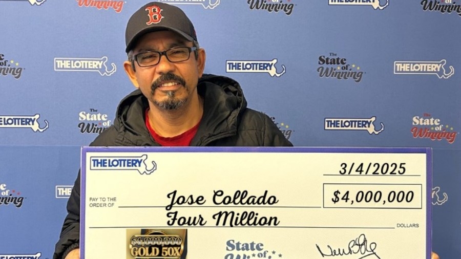 'You can win more in Mass!' New Hampshire resident said after winning $4M on scratch ticket purchased in Somerville