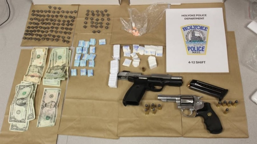 Four arrested in Holyoke after over 100 crack-cocaine vials, heroin seized