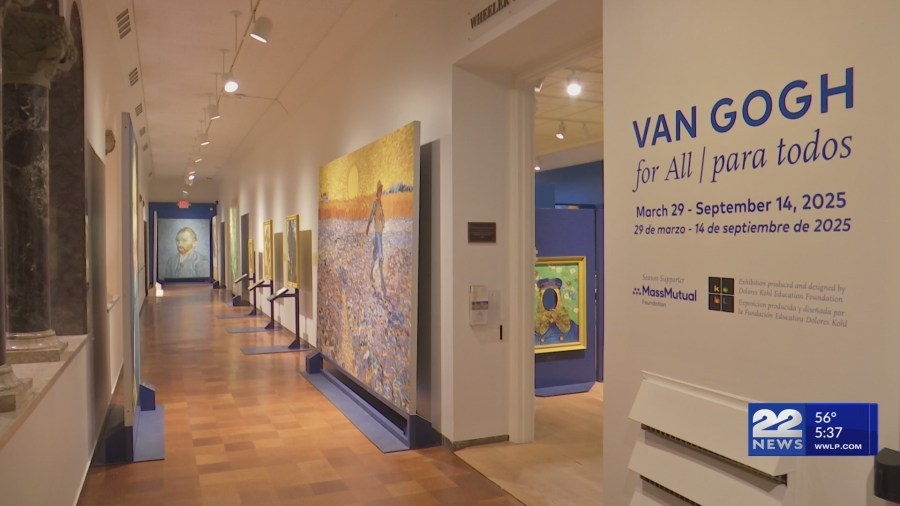 Springfield Museums ‘Van Gogh For All' allows visitors to step into famous paintings