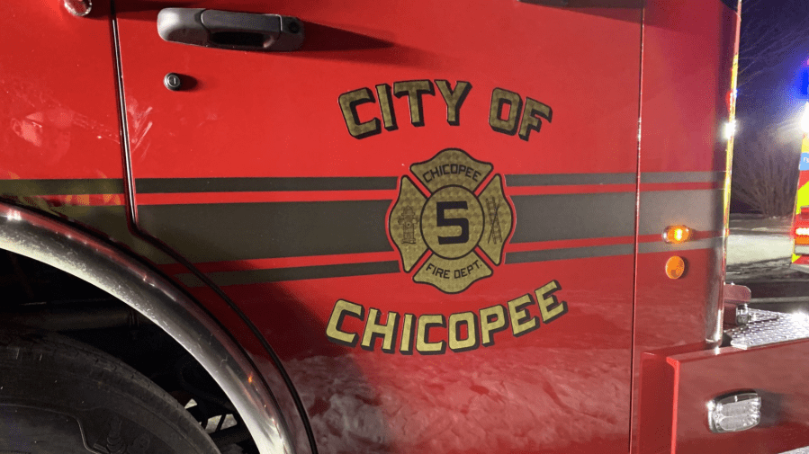 Road closures at East and Broadway in Chicopee due to fire