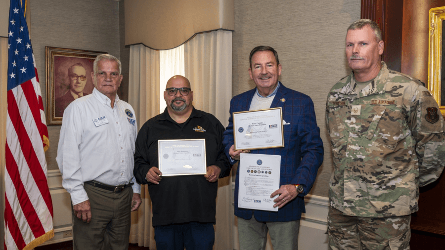 Eastern States Exposition leaders receive Patriot Award for military support
