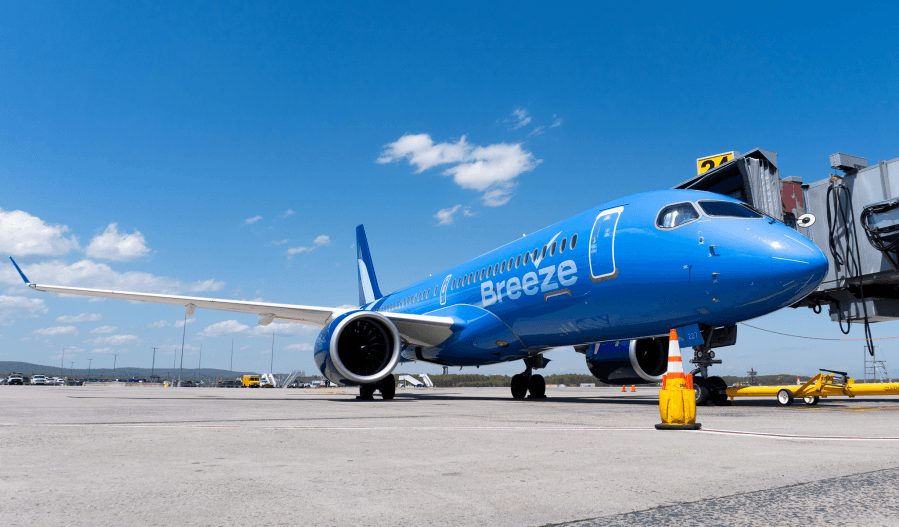 Breeze Airways adds services from Bradley International Airport to North Carolina